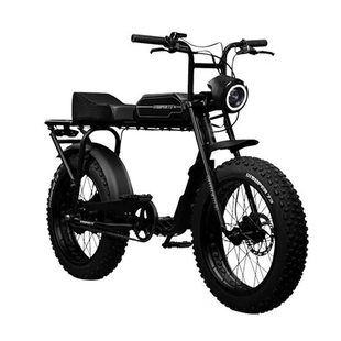 super73RXY1S1电动自行车宽轮胎电动车山地越野助力车复古电瓶车