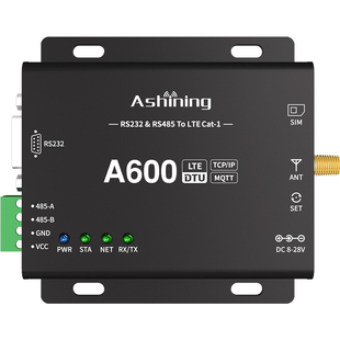 集芯微4g模块dtu无线通信物联网TCP/UDP透传双串口485通讯全网通