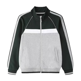武汉市光谷第八小学校服套装小学生短袖夏季短裤裙子墨绿色运动服