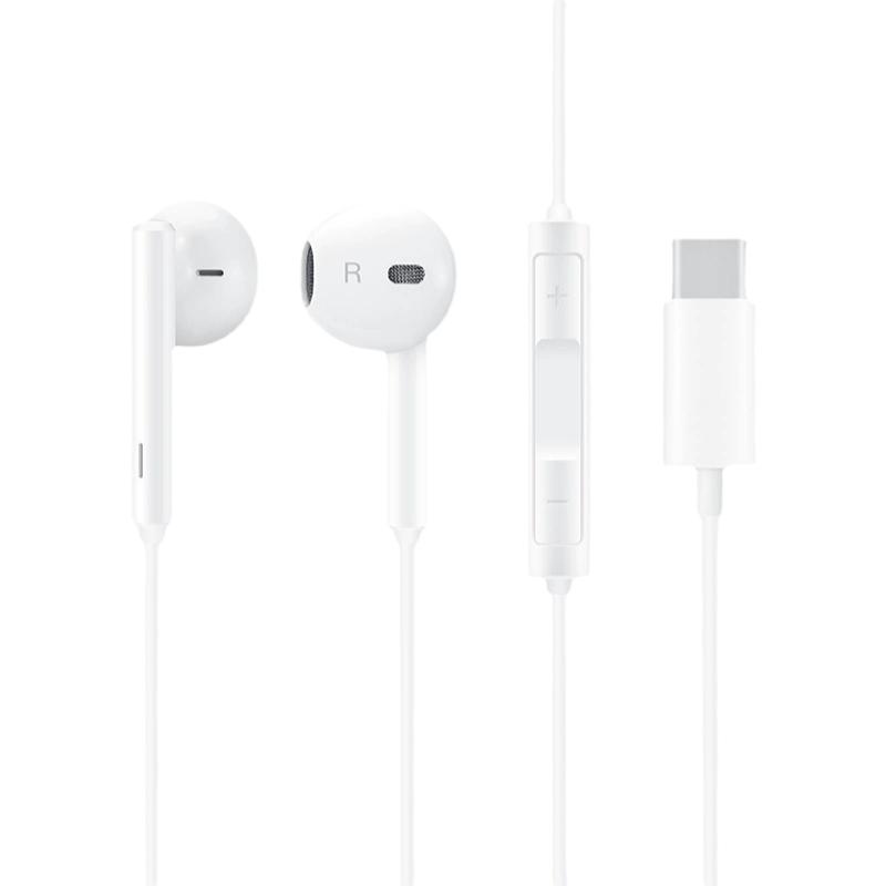 华为有线耳机官方正品原装耳机typec扁口mate40/30/P50/nova11/10