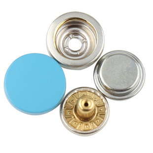 按压式四合扣羽绒服金属彩色扣子按扣免缝钉扣暗扣子母扣衣服纽扣