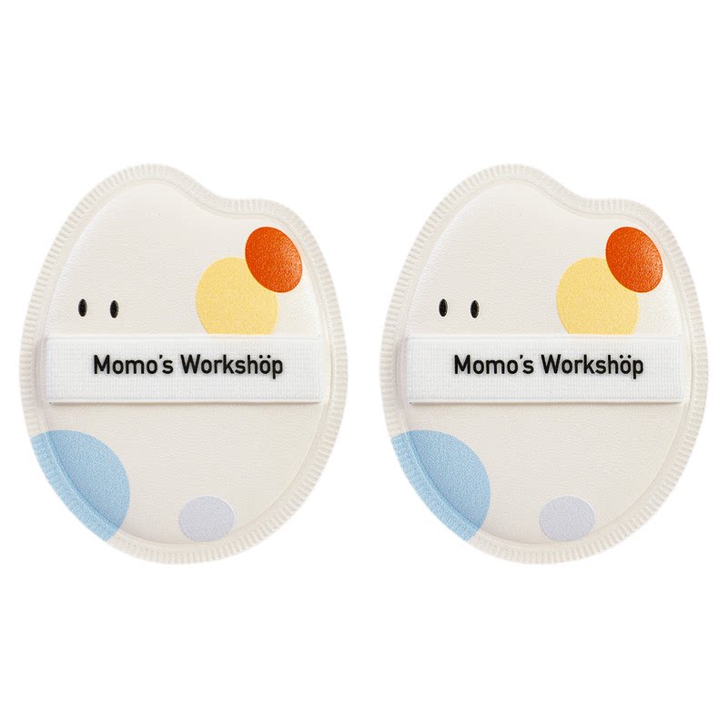 毛吉吉Momo's Workshop文具乐部系列粉扑 超软快匀妆打造清透妆效