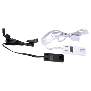 利民积木风扇原装线束 拼接风扇线4pin温控延长线5v3针ARGB转接线