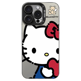 HelloKitty帕恰狗情侣卡通手机壳适用于iPhone17pro苹果16plusOPPOfindx7华为mate60VIVOs19小米一加魅族