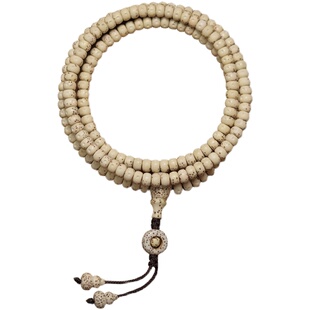 月朗星稀星月菩提小尺寸桶珠大留白佛珠手串4x6mm手链菩提子念珠