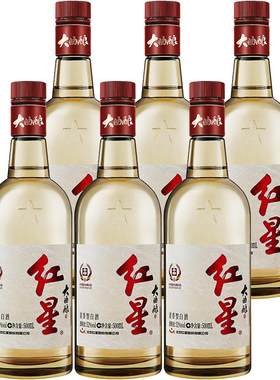 红星二锅头始创者52度500ml*6瓶