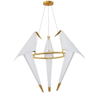 小鸟壁灯酒店房间创意客厅灯现代简约卧室床头轻奢千纸鹤落地灯灯