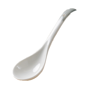 陶瓷汤勺家用大号盛汤的粥勺子长柄瓷勺高档精致渐变小喝汤匙饭勺