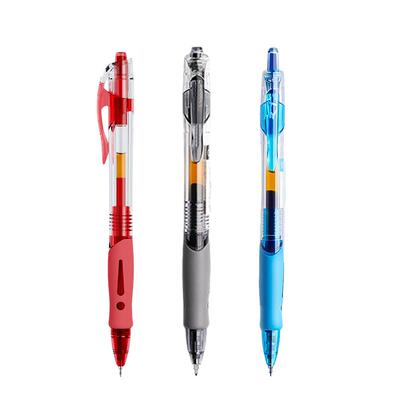 特莱洛0.38MM刷题笔黑红蓝圆珠笔