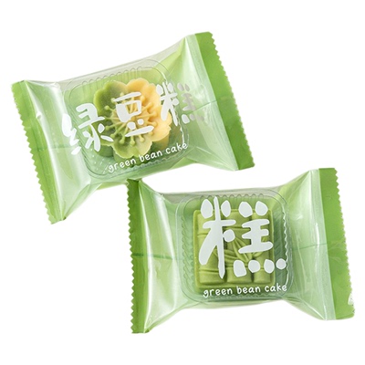 绿豆糕包装袋独立小月饼含带托盒