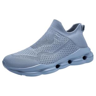 男鞋冬季运动休闲软底大码中老年轻便户外散步防滑老人爸爸健步鞋