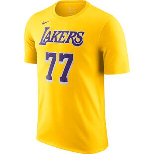 耐克洛杉矶湖人队卢卡·东契奇男子短袖T恤NIKE NBA DR6380