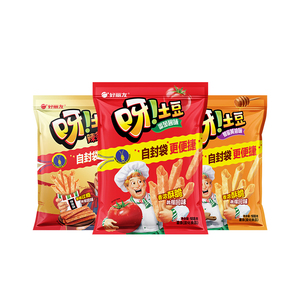 好丽友好友趣呀土豆薯条薯片零食