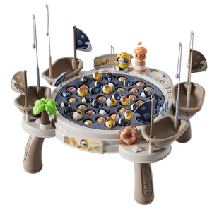 电动钓鱼玩具儿童早教1一3两2周岁半宝宝益智力开发小女男孩礼物4