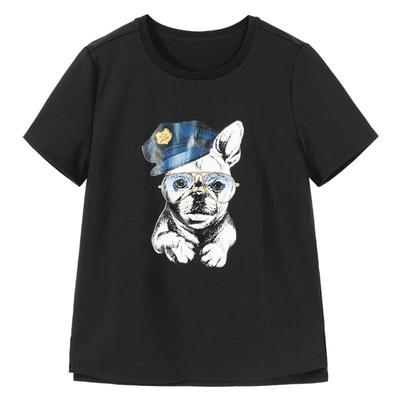 曼德诗外套新款黑色修身显瘦上衣