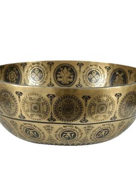 尼泊尔手工大地钵瑜伽静心铜馨钵