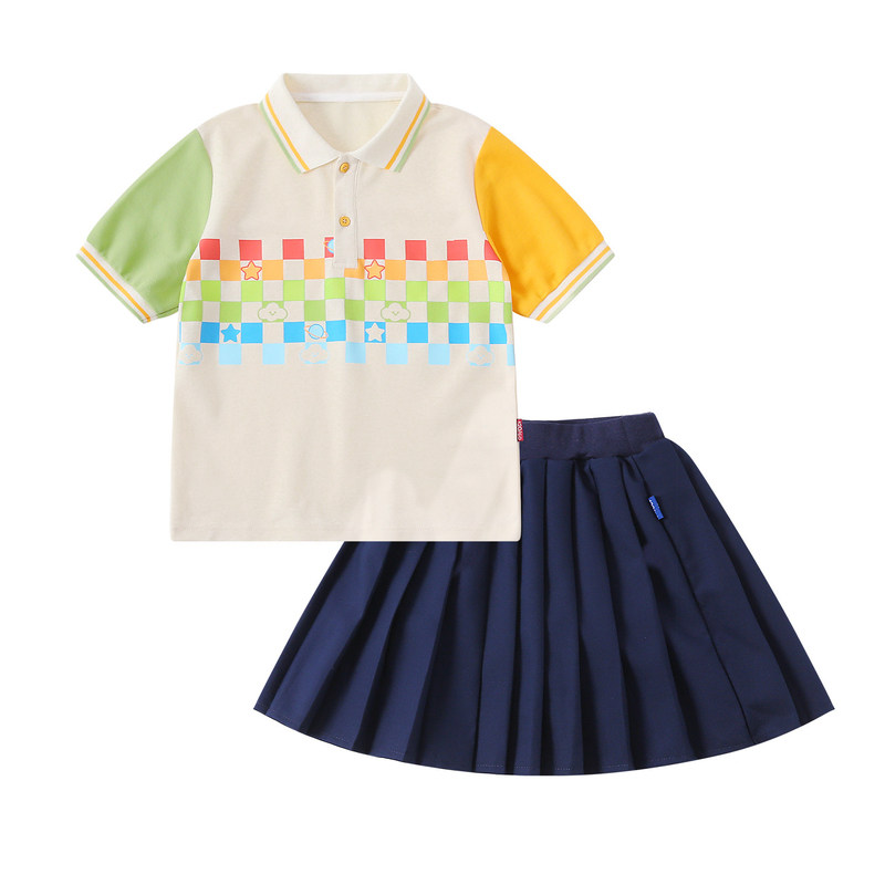 六一儿童啦啦队舞台表演服装幼儿园毕业合唱服小学生运动会演出服