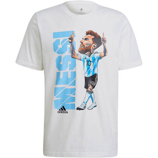Adidas/阿迪达斯正品 Messi Icon 男子短袖运动T恤 GL1989