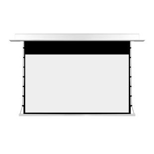 抗光天花拉线投影仪幕布家用嵌入暗藏式电动升降60寸84寸92寸100寸120寸150支持高清画质吸顶安装屏幕可定制