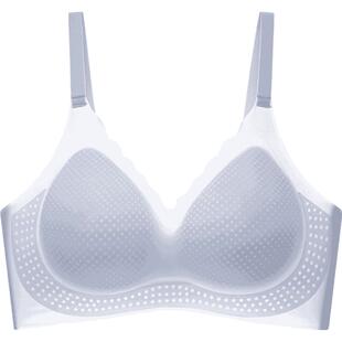 无痕内衣女大胸显小胸聚拢收副乳防下垂上托无钢圈美背薄款文胸罩