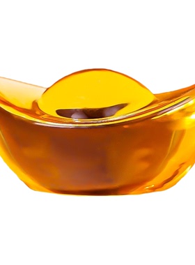 黄水晶元宝七彩小元宝