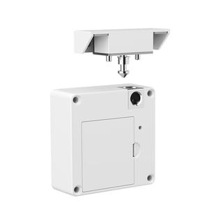 免打孔抽屉锁衣柜隐形暗装家用鞋柜 子锁双对开NFC智能感应柜门锁