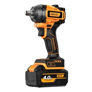 Deli得力电动扳手无刷大扭力充电式扳手架子工汽修风炮冲击电扳手