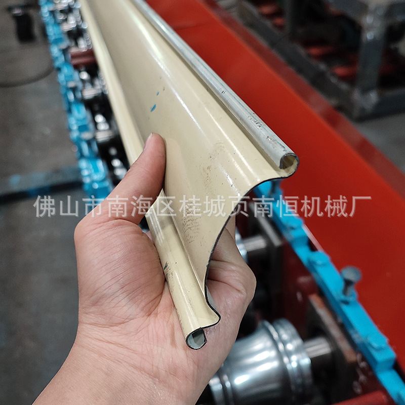 全自动卷帘门设备 抗风门设备 125进料卷闸门机械设备厂家