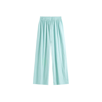 太舒服了谁懂啊！湖蓝色山本裤~