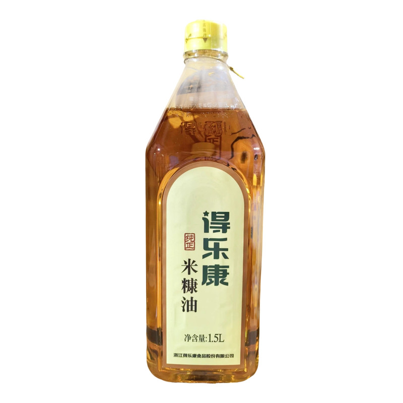 得乐康纯正稻米油1.5*2瓶礼盒米糠油精品食用油送礼团购福利