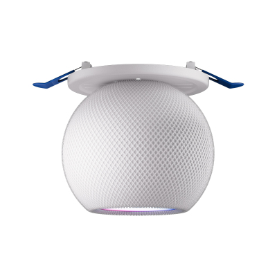苹果音箱支架Homepod mini音箱吸顶支架底座倒装填孔器吸顶支架