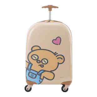 CROWN皇冠Minions儿童拉杆箱多功能遛娃儿童行李旅行箱5238