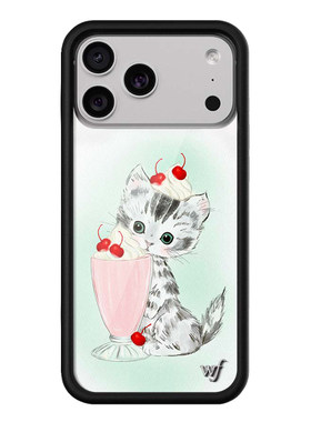 Wildflower猫咪奶昔手机壳