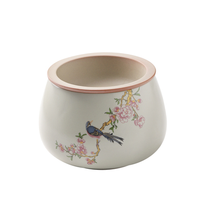 茶缸建水桌面废水收纳碗茶缸过滤