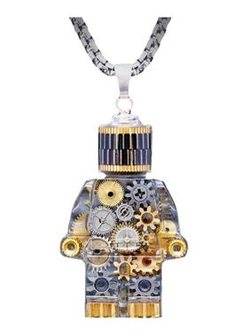 MOCHI齿轮蒸汽朋克吊坠送男友