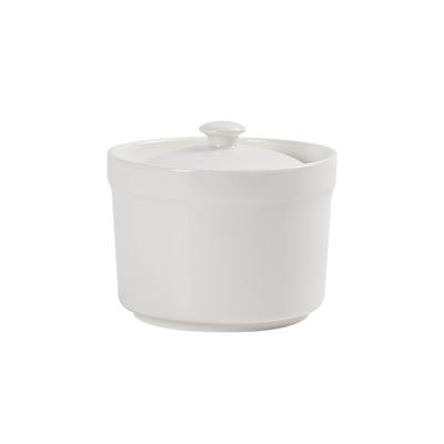 健康耐高温陶瓷炖盅纯白