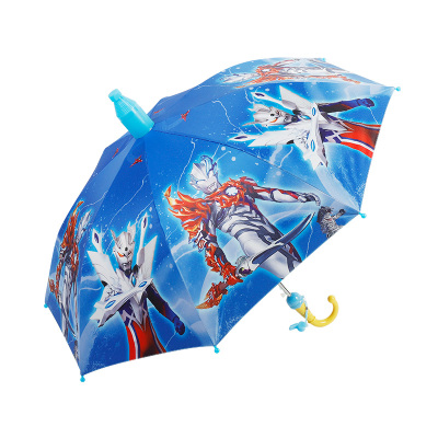 奥特曼新款卡通儿童雨伞