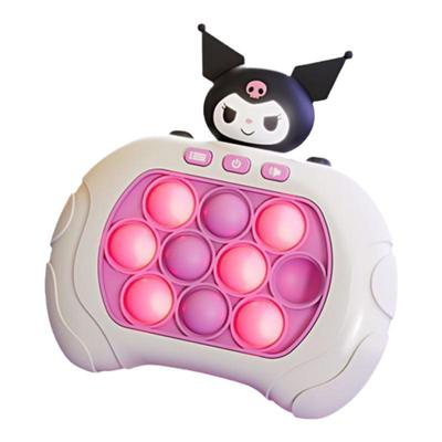 儿童玩具速推按按乐游戏机多功能益智闯关解压神器打地鼠手按充电