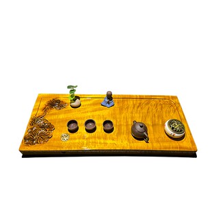 实木金丝楠木茶盘高端整块方形茶托茶海原木树根茶具根雕功夫茶台