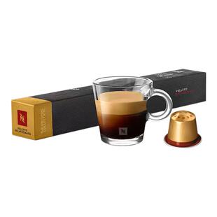 Nespresso胶囊咖啡 沃鲁托低因意式浓缩进口黑咖啡分离烘焙10颗装