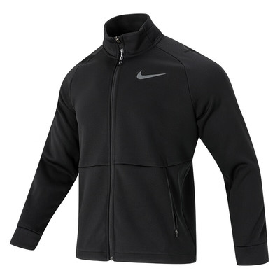 Nike耐克立领外套加绒加厚运动服冬季新款男子夹克梭织上衣防风衣