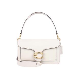 【自营】COACH/蔻驰女士Tabby小号皮质单肩手提包通勤棕色单肩包