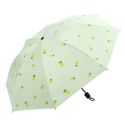 小清新花雨伞晴雨两用便携折叠