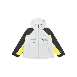 ATRY冲锋衣男25新款户外三防防风防水运动秋季拼接廓形夹克外套女