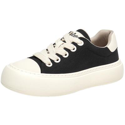 Lee Cooper2025春季新款板鞋男耐磨防滑增高运动鞋低帮帆布鞋男鞋