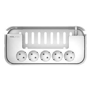 LDNIO欧式拖线板5位欧规插座孔3个USB充电口桌面收纳盒排插欧标头