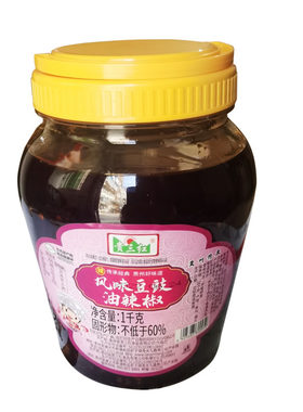 大瓶装1000克贵州风味豆豉油辣椒