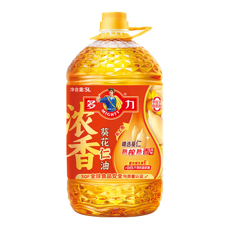多力焕新升级葵花仁油5L