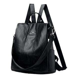 品牌真皮女包大容量防盗多层女士双肩包2026新款大气时尚旅行背包