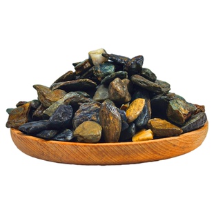 原生溪流石大块鱼缸专用火山石造景底砂原生石造景套餐过滤专用